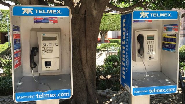 Cabinas telefónicas de Telmex