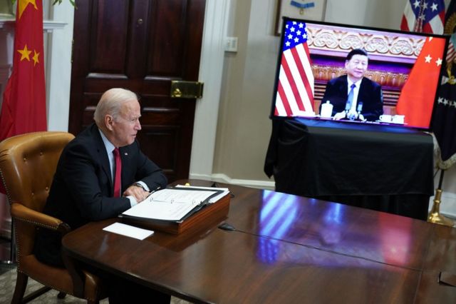 Biden điện đàm với Tập Cận Bình