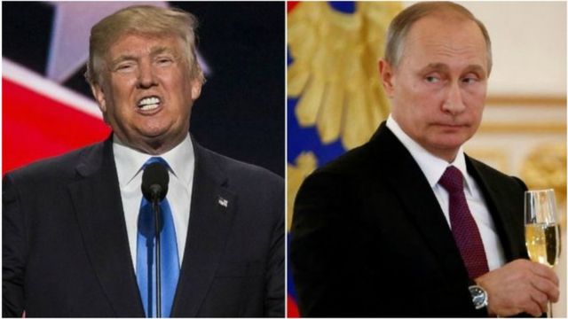 Дональд Трамп, Владимир Путин