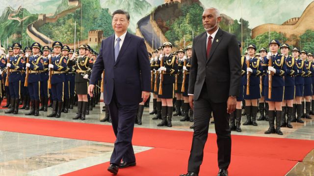 Mohammed Muizzu, Xi Jinping