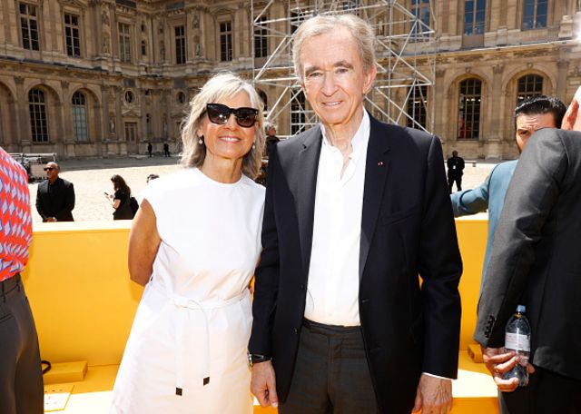 Bernard Arnault da matarsa Helen 