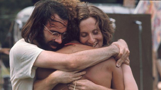 amigos en Woodstock