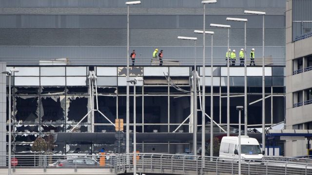 Ikibuga c'indege Zaventem mu Bubirigi