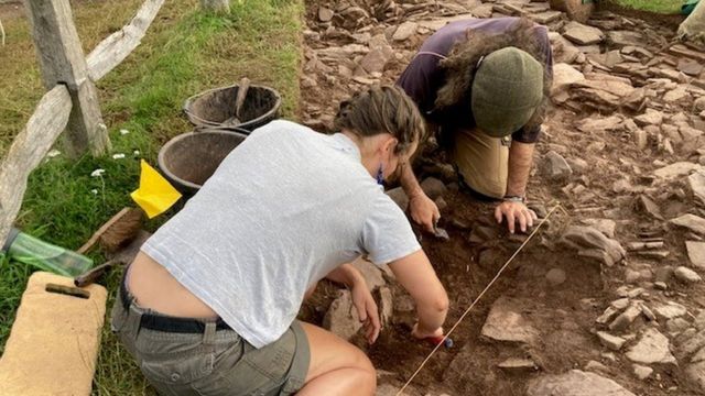 Archaeologists Excavating the Real-Life “Stone Table” from The