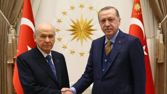 Bahçeli ve Erdoğan
