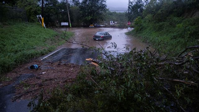 Inundación en Puerto Rico