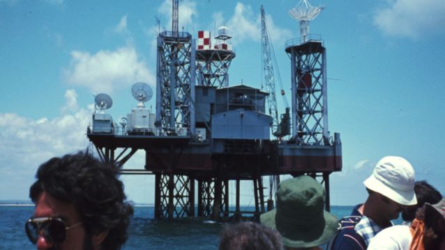 Une des chaînes équatoriales de San Marco en 1974