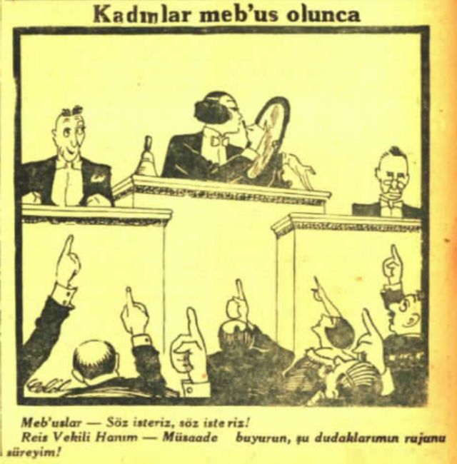 Cumhuriyet karikatürü