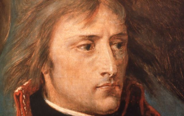 Лицо Наполеона, фрагмент картины