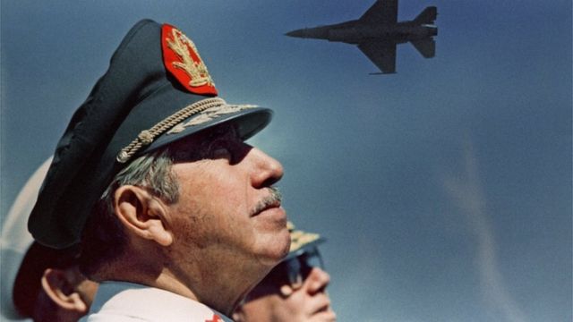 Augusto Pinochet en 1988