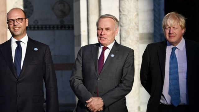 міністри на зустрічі країн G7