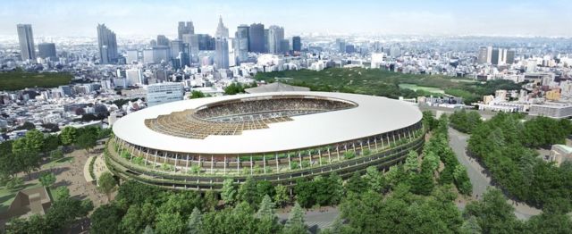 Tokyo Olympic Stadium Gets New Cheaper Design Bbc News