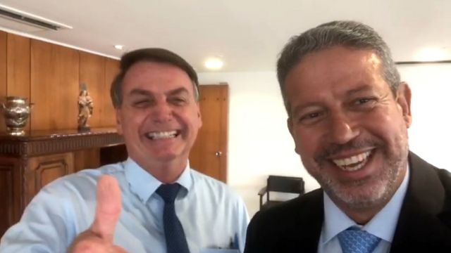 Bolsonaro e Arthur Lira (PP-AL)