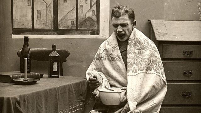 Hombre enfermo, 1890