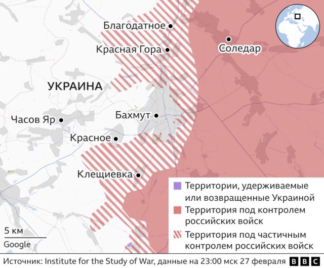 Итоги зимней военной кампании в Украине: чего добились воюющие стороны -BBC News Русская служба