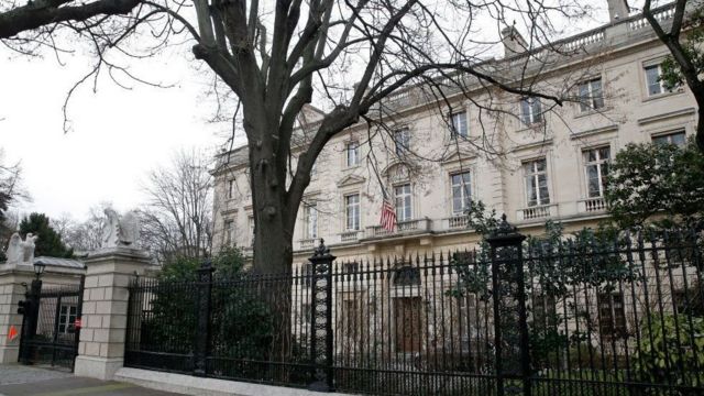 سفارة أمريكا في فرنسا