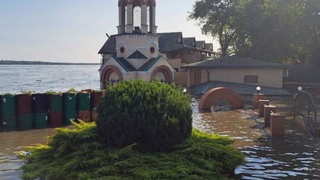 Rusiya Nova Kaxovka Kaxovka SES su elektrik stansiyası