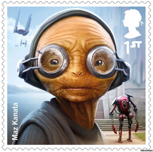 Special Star Wars stamps will be released in October to mark The