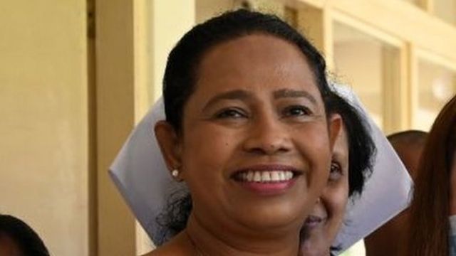 Sri Lankan Minister of Health Pavithra Waniarache