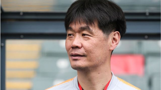 Li Xiaopeng, the new head coach of the Chinese National Football Team
