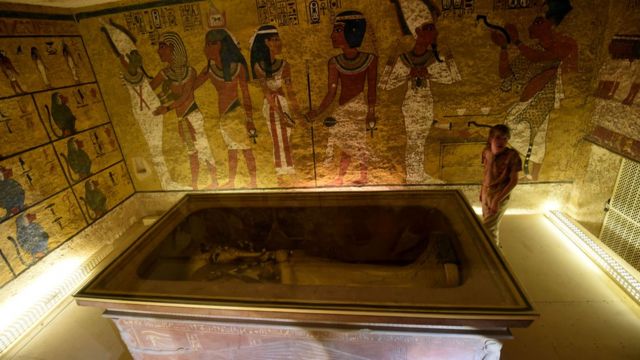 Усыпальница Тутанхамона (современный вид)