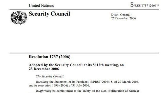 UNSC ‌resolutions