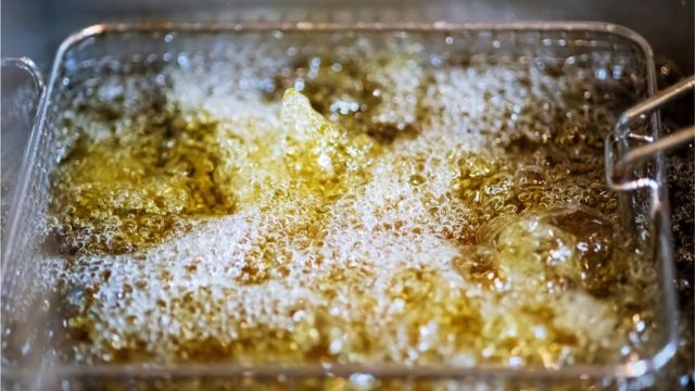 Фритюрница с кипящим жиром