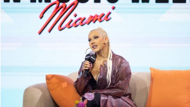 Christina Aguilera en Miami a fines de septiembre de 2022.