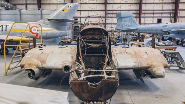 The restored Il-2 was shot down while helping break the siege of Leningrad in 1944 (Credit: Chris Hinkle)