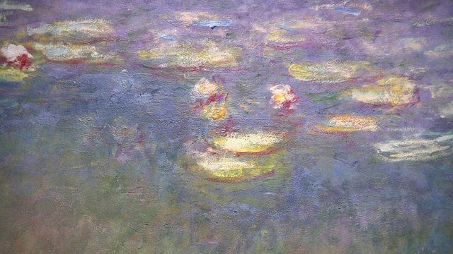 One of three Monet panels