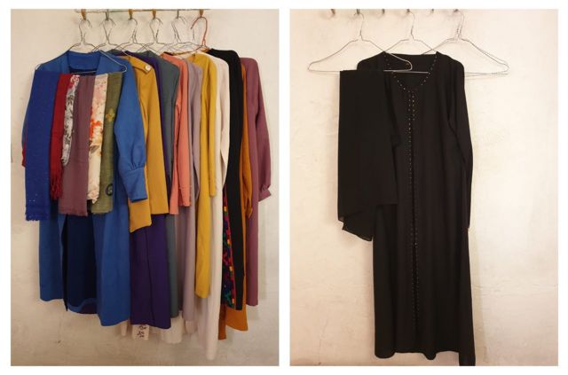Aliya's wardrobe photos