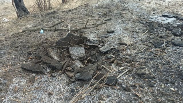 Місце вибуху