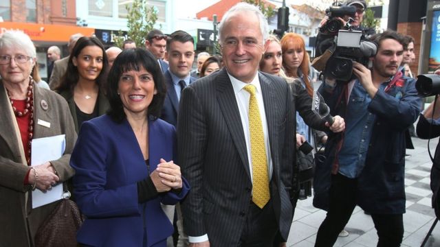 Malcolm Turnbull meeting new MPs in Melbourne - 8 July