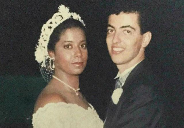 Mônica em seu casamento