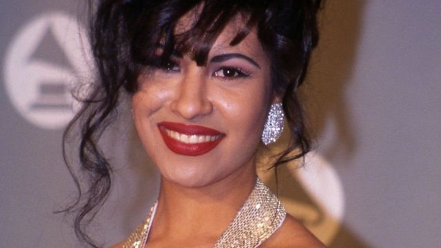 Selena en los premios Grammy de 1994.