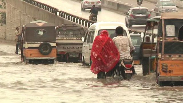 Floods in Karachi, Pakistan