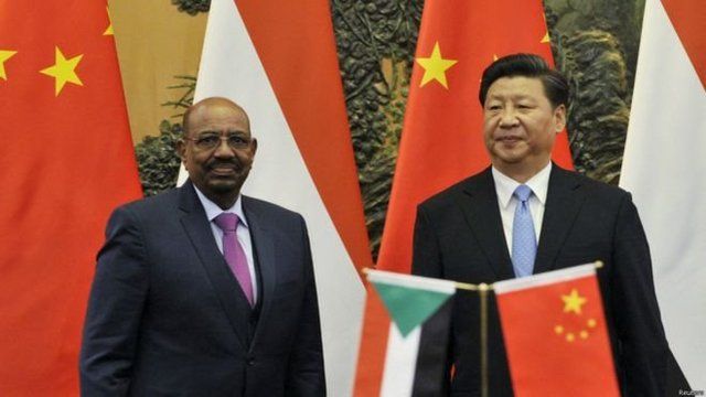 2015年9月，中國國家主席習近平歡迎蘇丹總統巴希爾訪華，並稱巴希爾為"中國人民的老朋友"。