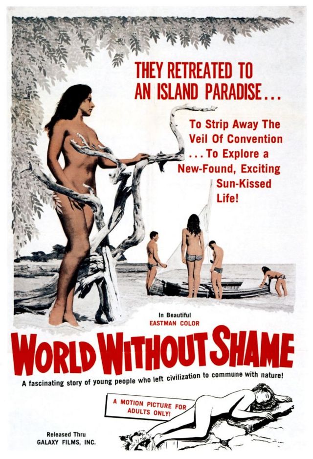 Póster de World Without Shame, 1962.