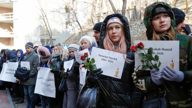 اسامی قربانیان هواپیمای اوکراینی