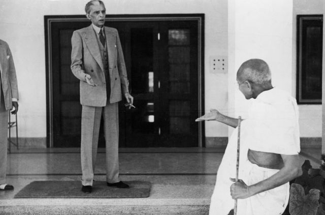 मोहम्मद अली जिन्ना, महात्मा गांधी