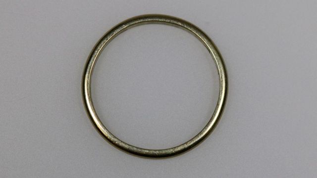Помолвочное кольцо Марселя Леччиа в экспозиции мемориала Бухенвальда