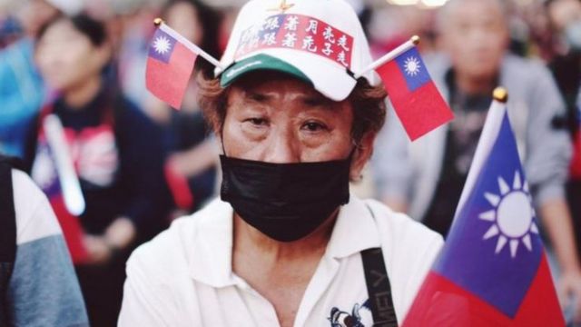 国民党的支持者以长辈居多。