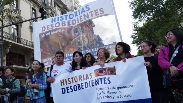 Histórias Desobedientes num protesto em 2019