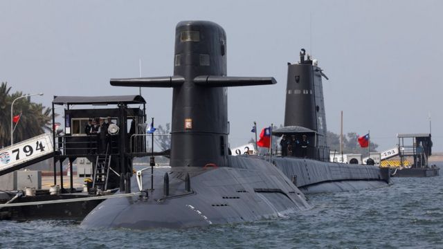 应对大陆威胁台湾将自行建造八艘潜艇 Bbc News 中文