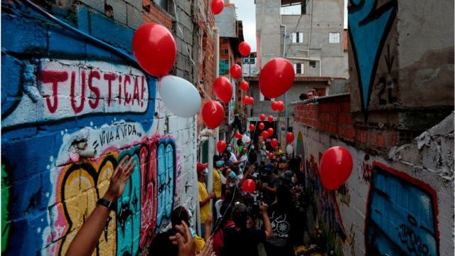 favela en Río, diciembre de 2020