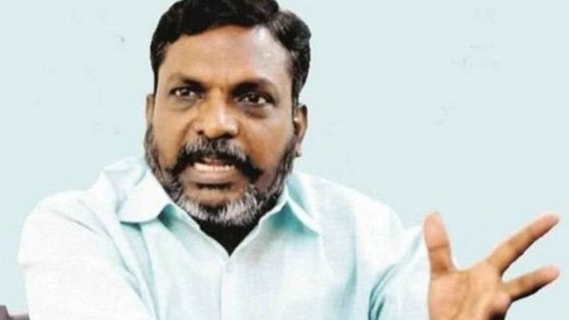 விசிக தலைவர் தொல். திருமாவளவன்
