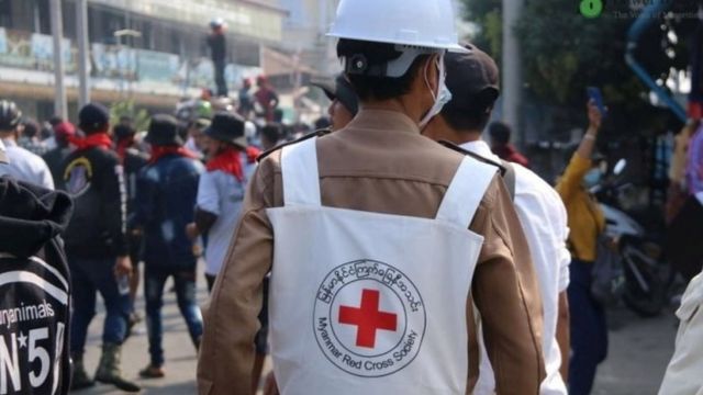 म्यांमार में विरोध प्रदर्शन