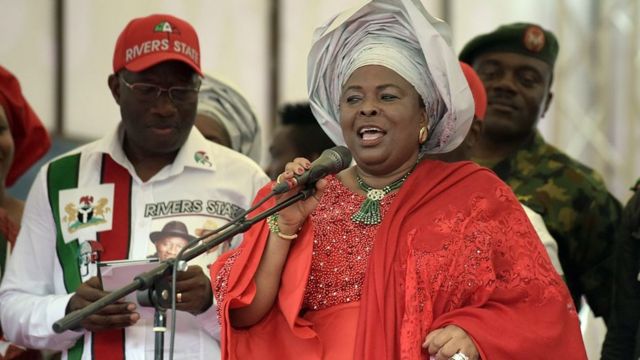 L'ex-Première dame du Nigeria, Patience Jonathan