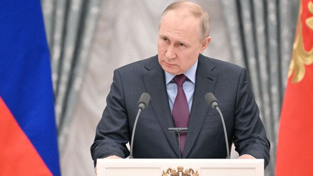 El presidente de Rusia, Vladimir Putin.