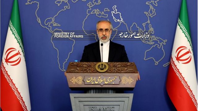 المتحدث باسم وزارة الخارجية الإيراني، ناصر كنعاني